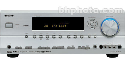 Onkyo TX-SR674 Home Theater Receiver (Silver) TXSR674S B&H Photo