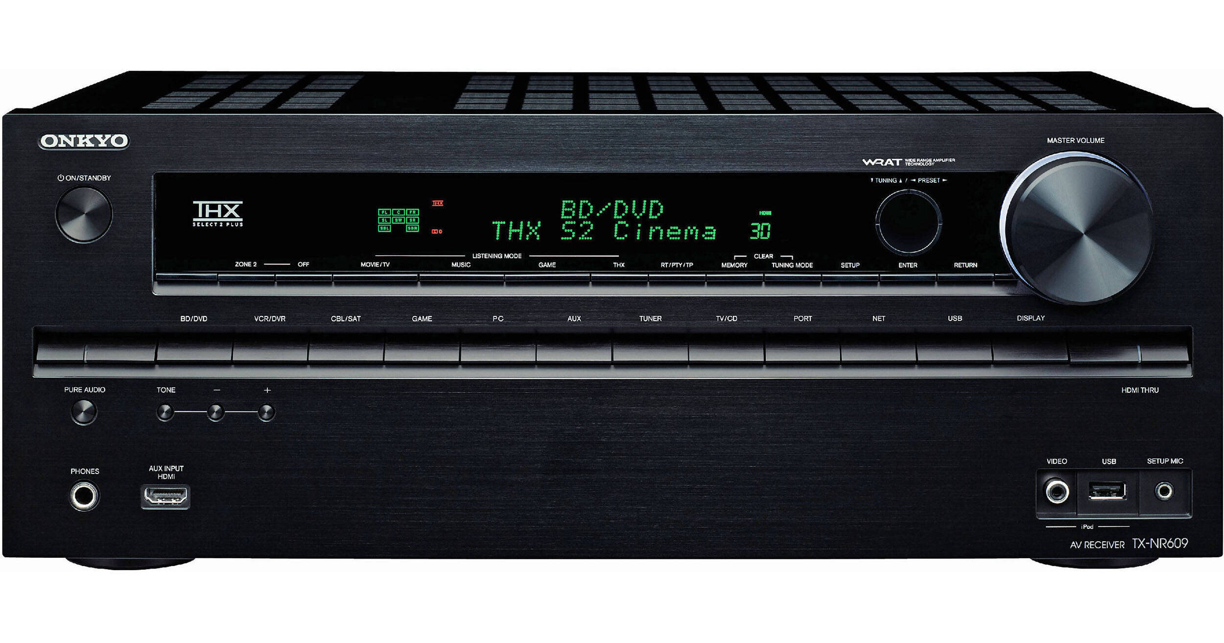Onkyo TX-NR609 7.2 Network A/V Receiver TX-NR609 B&H Photo Video
