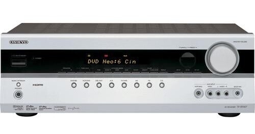 Onkyo TX-SR307 Home Theater Receiver (Silver) TX-SR307S B&H