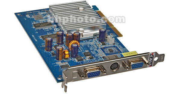 Carte Graphique Fx5200 128Mo – AGP – Connecteur VGA – Testée – Occasion France