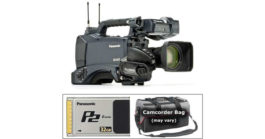 Panasonic AG-HPX370 Camcorder with P2 Card & Case B&H Photo