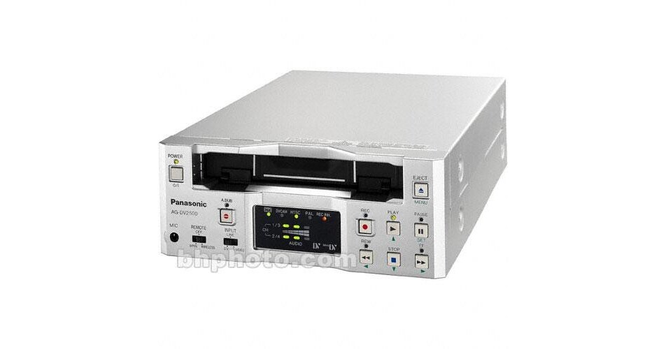 Panasonic AG-DV2500 Professional DV Compact Editing VTR AGDV2500