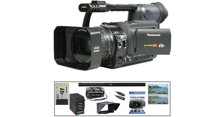 Panasonic AG-HVX200A 3CCD Starter Kit B&H Photo Video