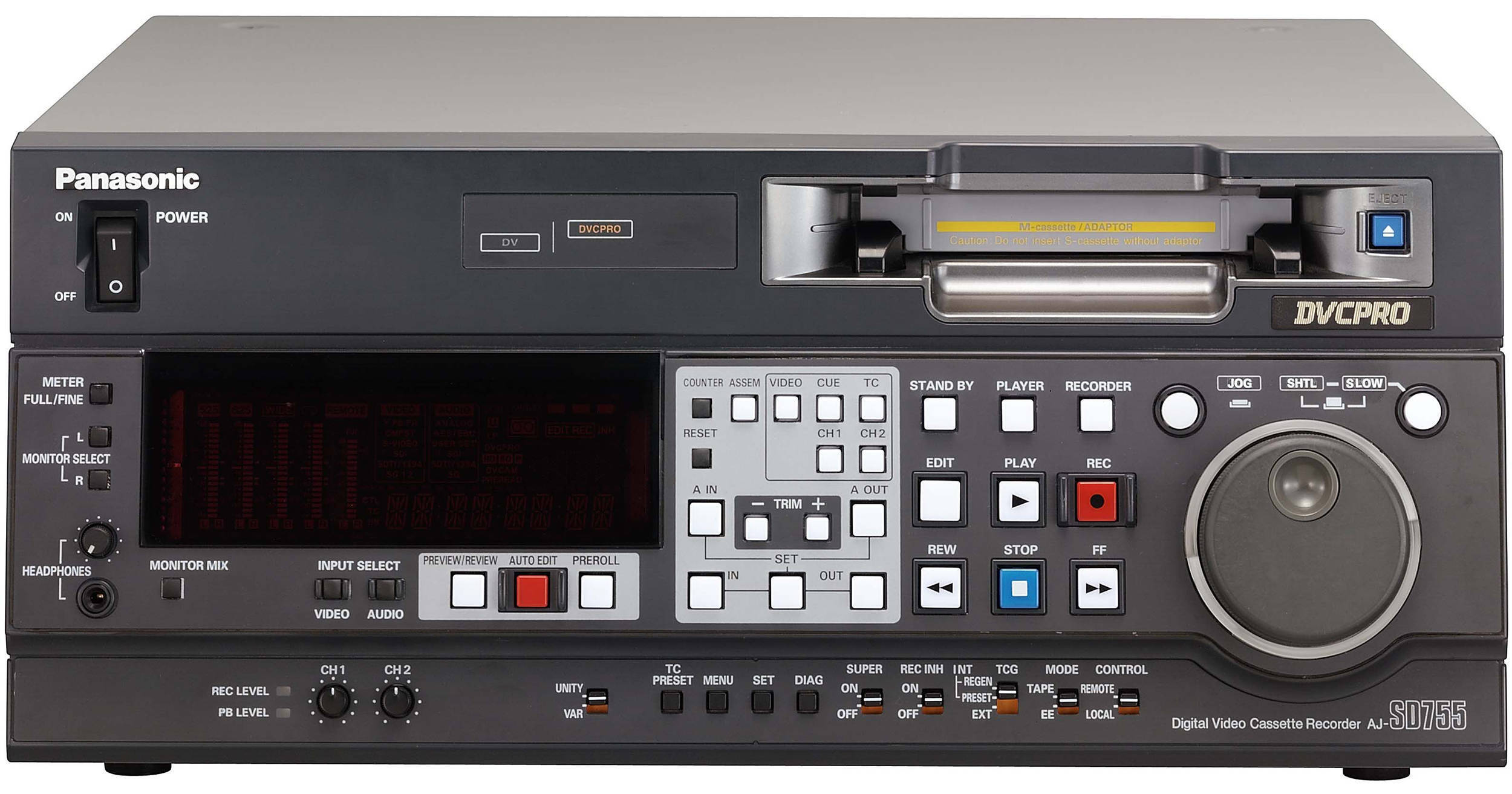 Panasonic AJ-SD755 DVCPRO Digital VTR AJ-SD755 B&H Photo Video
