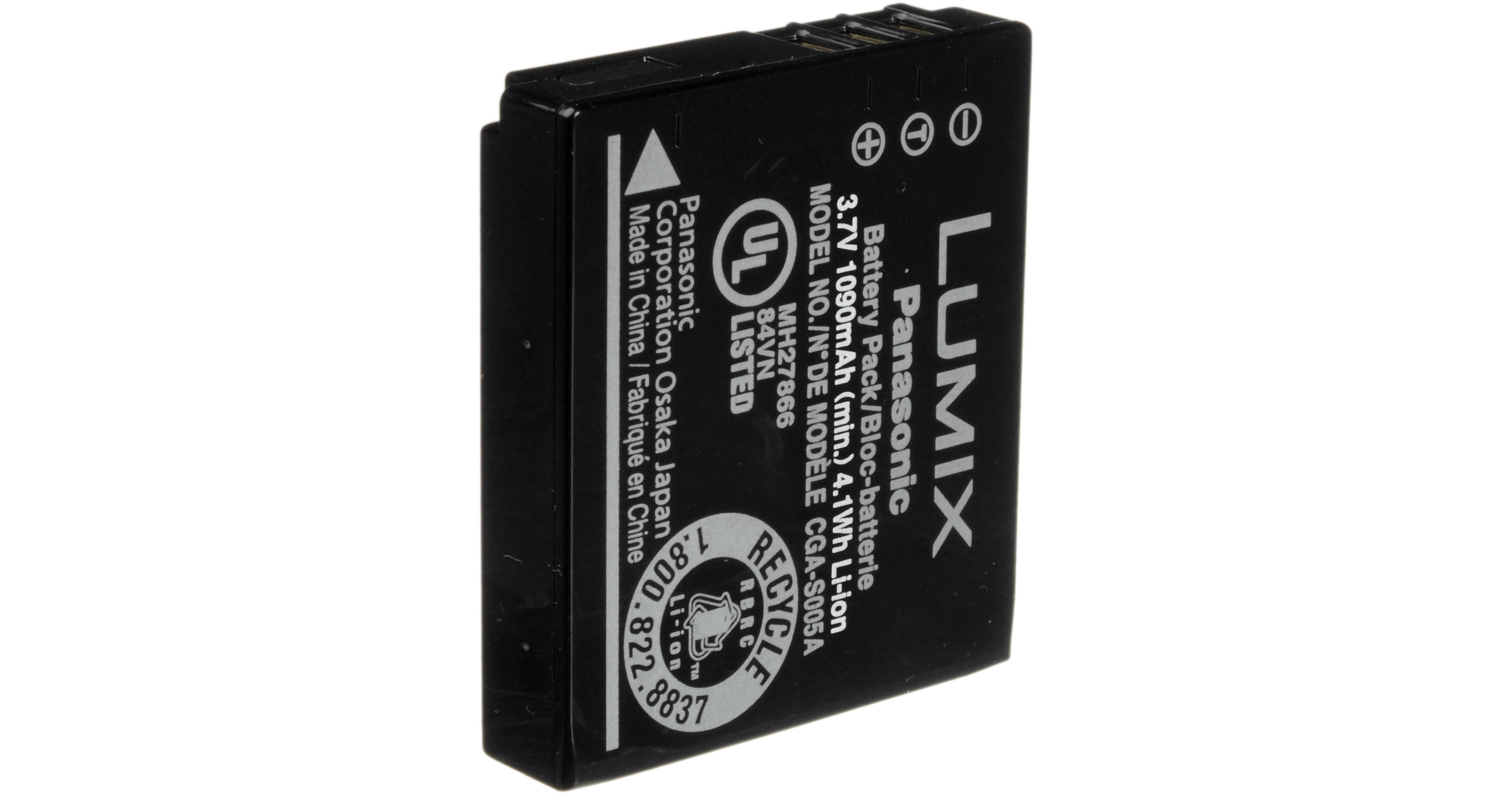 Panasonic CGA-S005A1C Lithium-Ion Battery CGA-S005A/1C B&H Photo