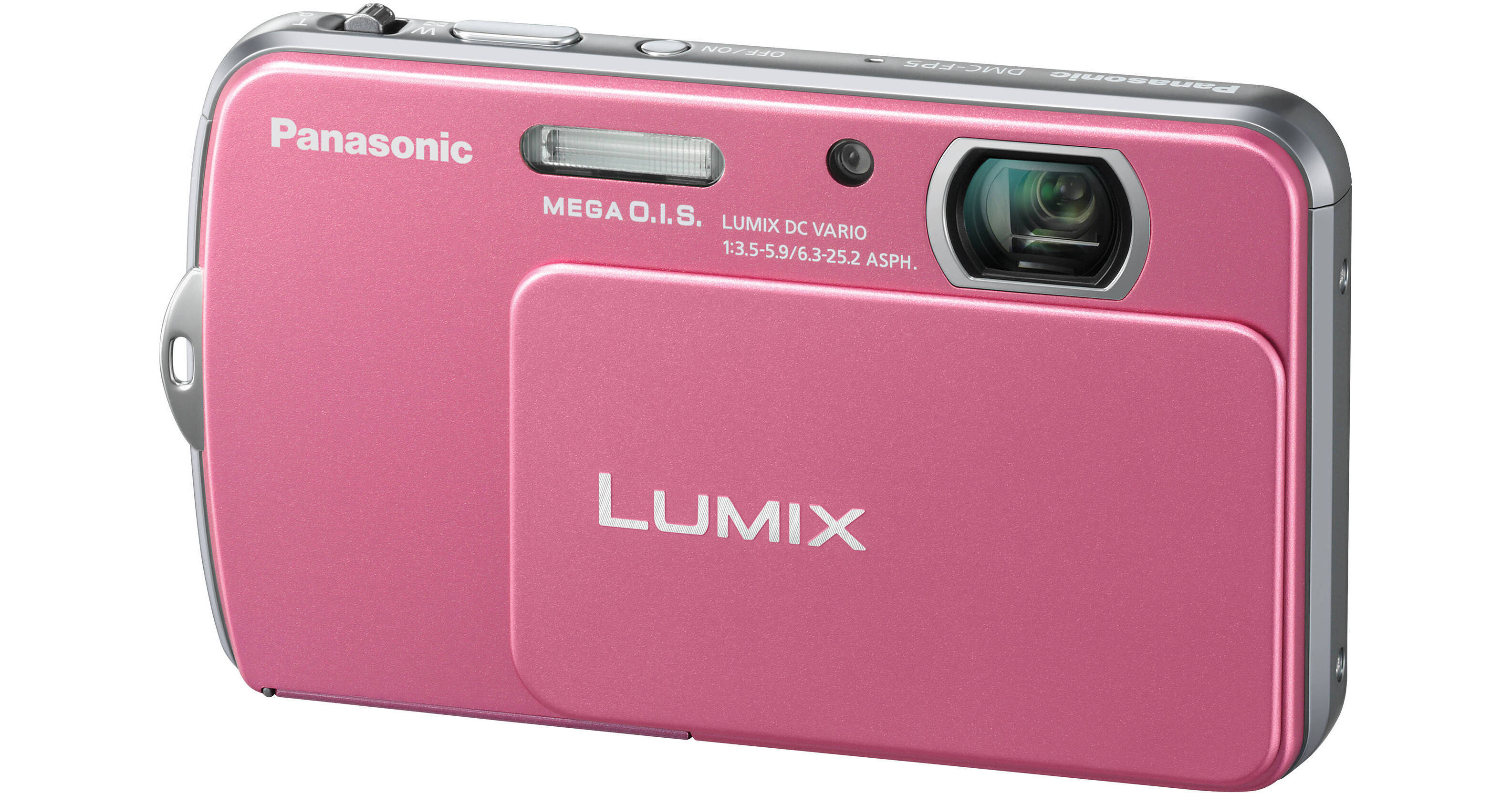 Panasonic Lumix DMC-FP5 Digital Camera (Pink) DMC-FP5P B&H Photo