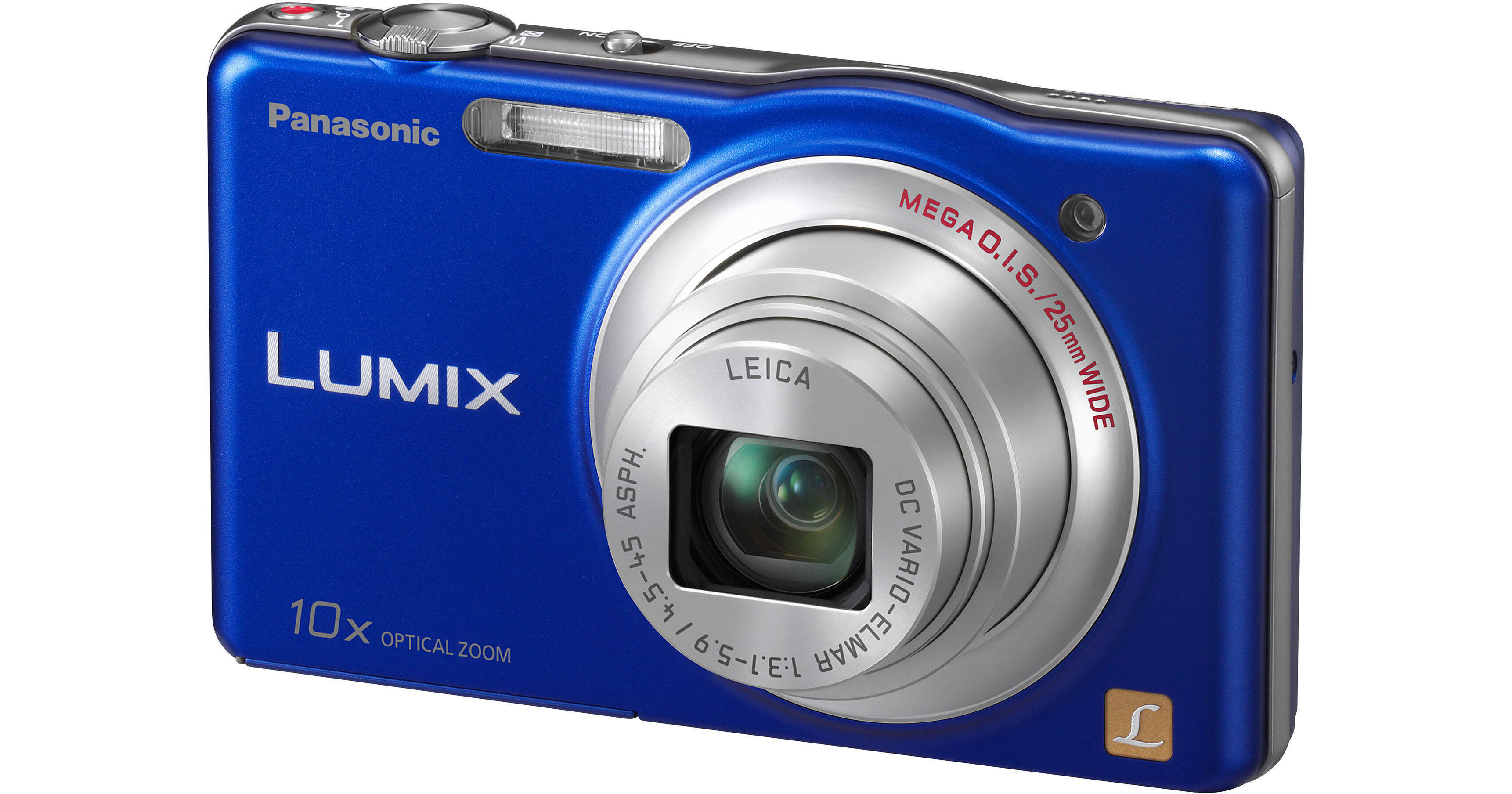 Panasonic LUMIX DMC-SZ1 Digital Camera (Blue) DMC-SZ1A B&H Photo