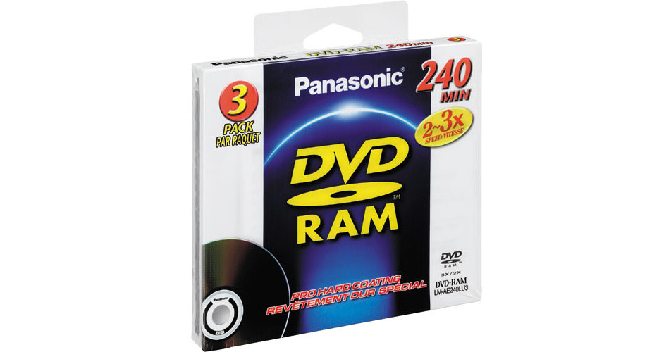 Panasonic LM-AE240LU3 DVD-RAM without Cartridge (3) LM-AE240LU3