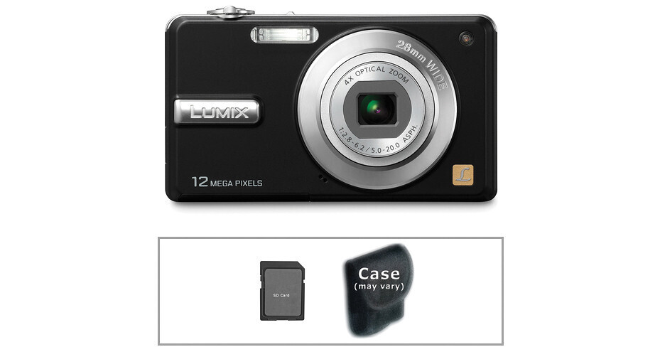 Panasonic LUMIX DMC-F3 Digital Camera with Basic Accessory Kit