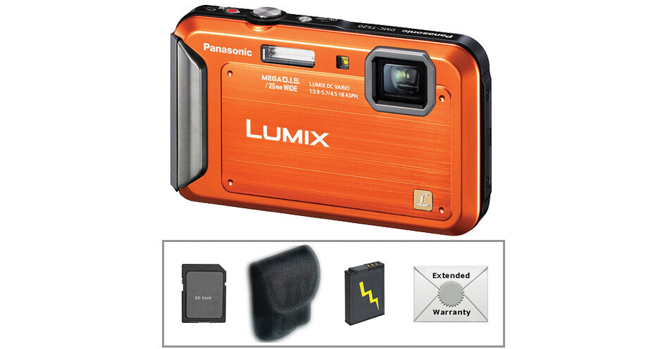 Panasonic Lumix DMC-TS20 Digital Camera Deluxe Accessory Kit