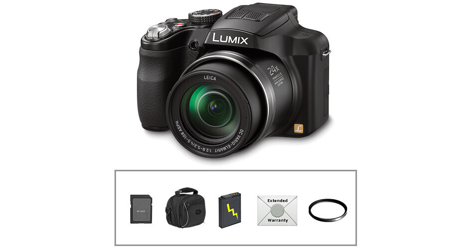 Panasonic Lumix FZ60 Digital Camera with Deluxe Accessory Kit