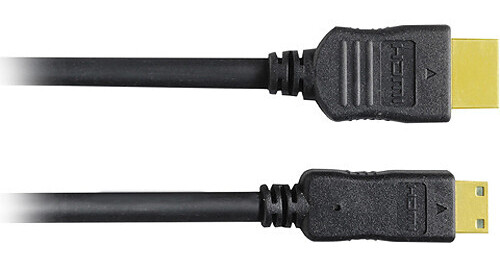 Panasonic RP-CDHM30-K HDMI Mini Cable (9.8') RP-CDHM30-K B&H