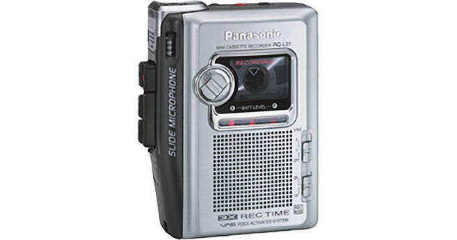 PANASONIC RQ-L31 MINI cassette recorder - EUR 19,90 - FR