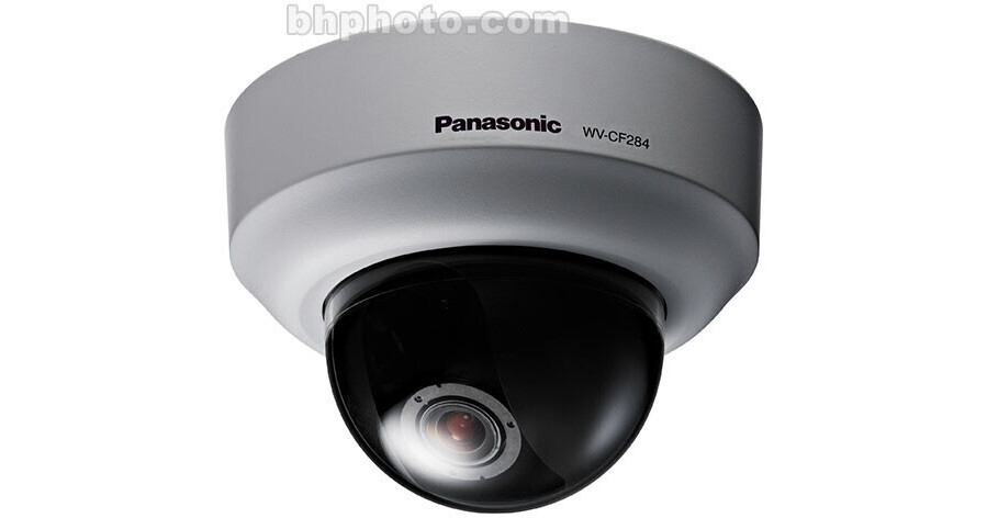 Panasonic WV-CF284 Compact Color Dome Camera WV-CF284 B&H Photo