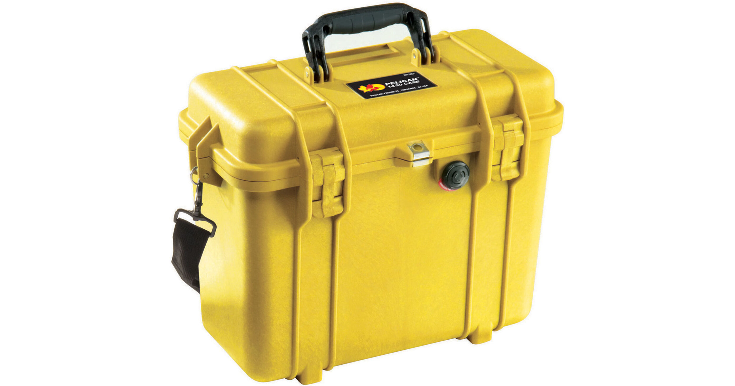 Pelican 1430NF Top Loader Case (Yellow) 1430-001-240 B&H Photo