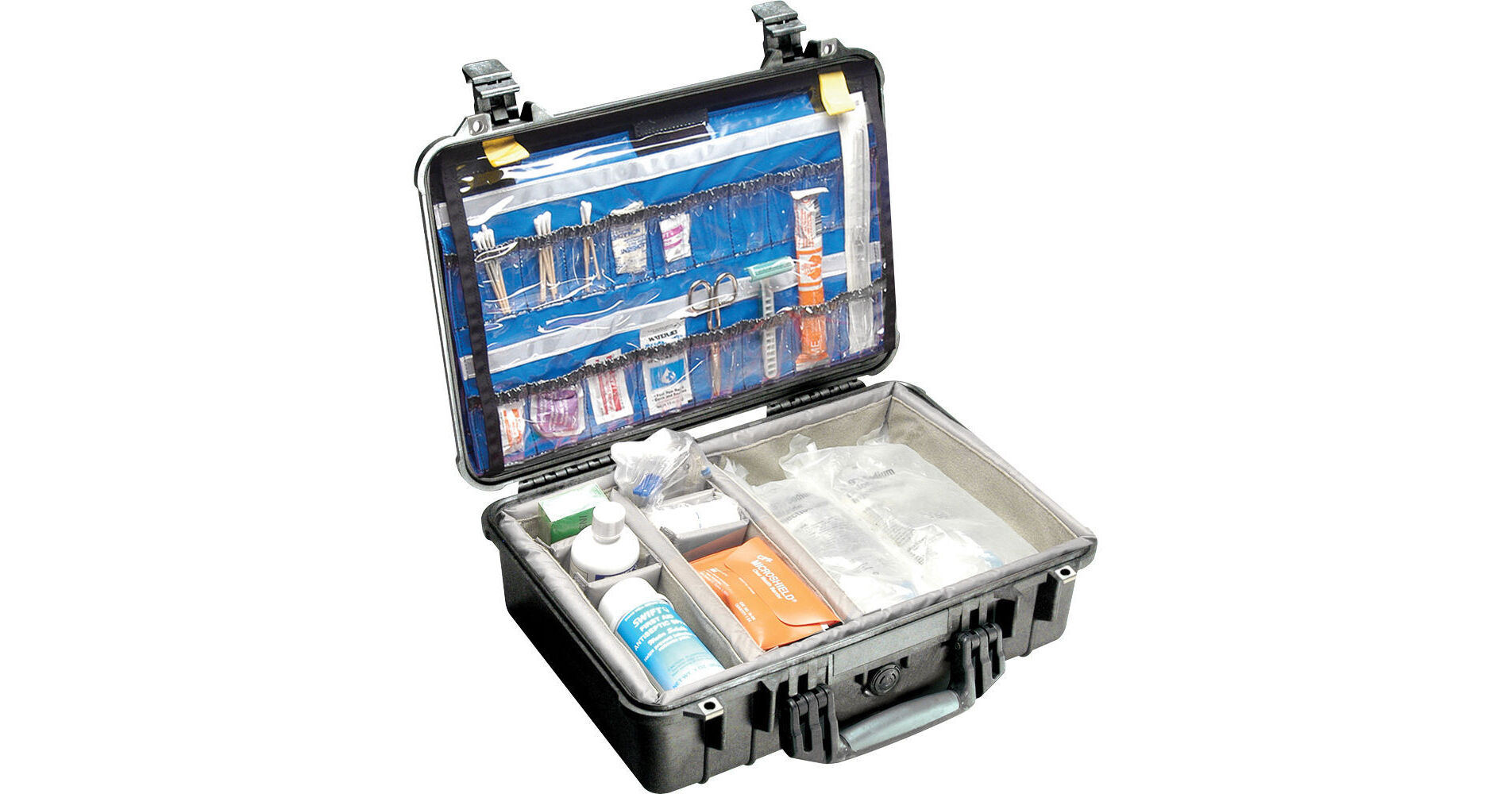 Pelican 1500EMS Watertight ATA Hard Case with EMS 1500-005-110