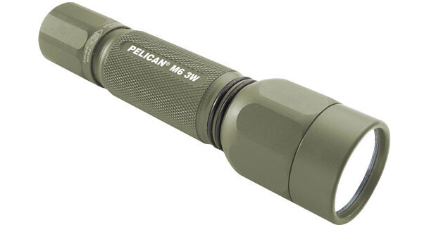 Pelican M6 2 'CR123' 3W LED Flashlight (Olive-Green)