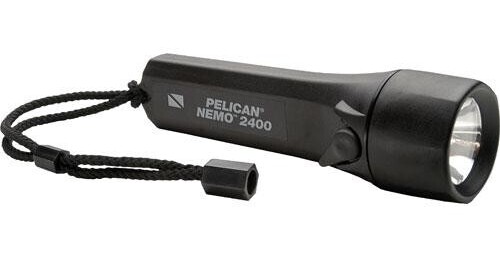 Pelican Nemo 2400 Dive Light Xenon Lamp (Black) 2400-017-110 B&H