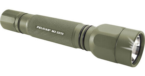 Pelican M3 3 'CR123' Xenon Flashlight (Black) PC3370BOD B&H