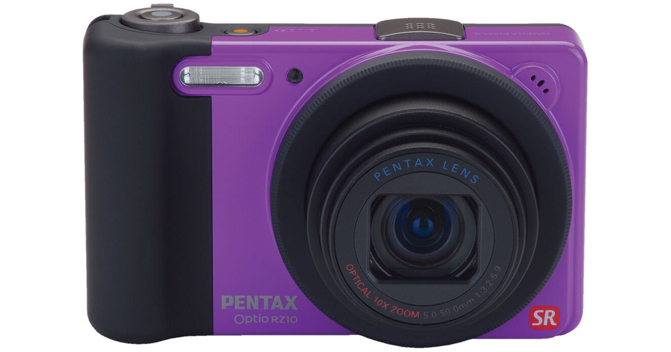 PENTAX Optio RZ10 パープル 本体　ややべたつき Pentax Optio RZ10 Digital Camera (Violet) 16861 B&H Photo Video