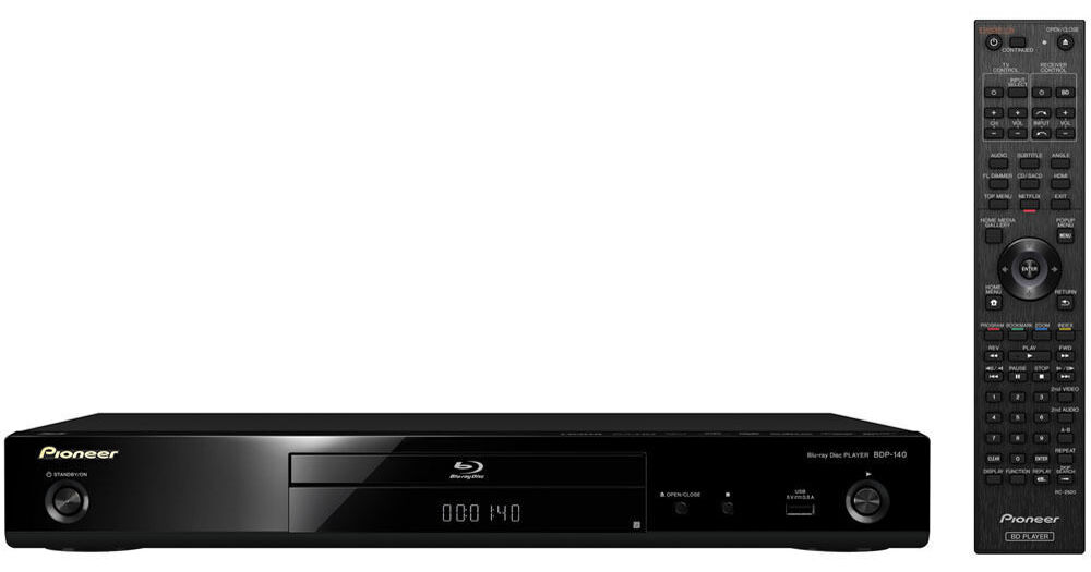 Pioneer BDP-140E Multi-System Blu-ray 3D Disc Player BDP-140E