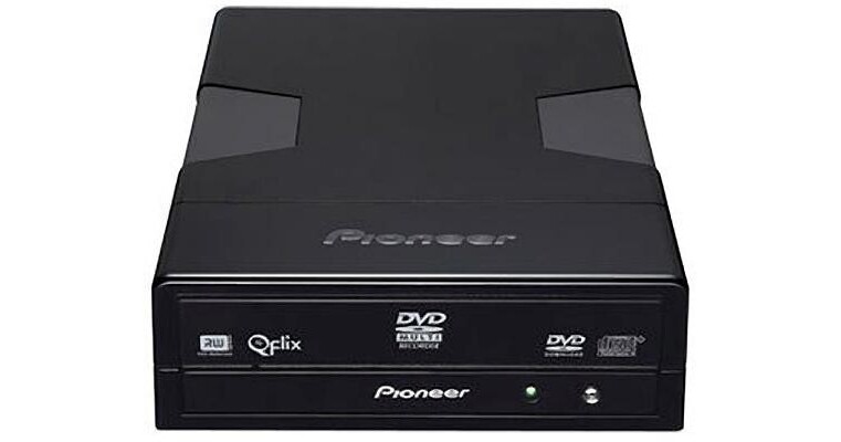 Pioneer DVR-X162Q 20x External USB 2.0 DVD Burner DVR-X162Q6PK