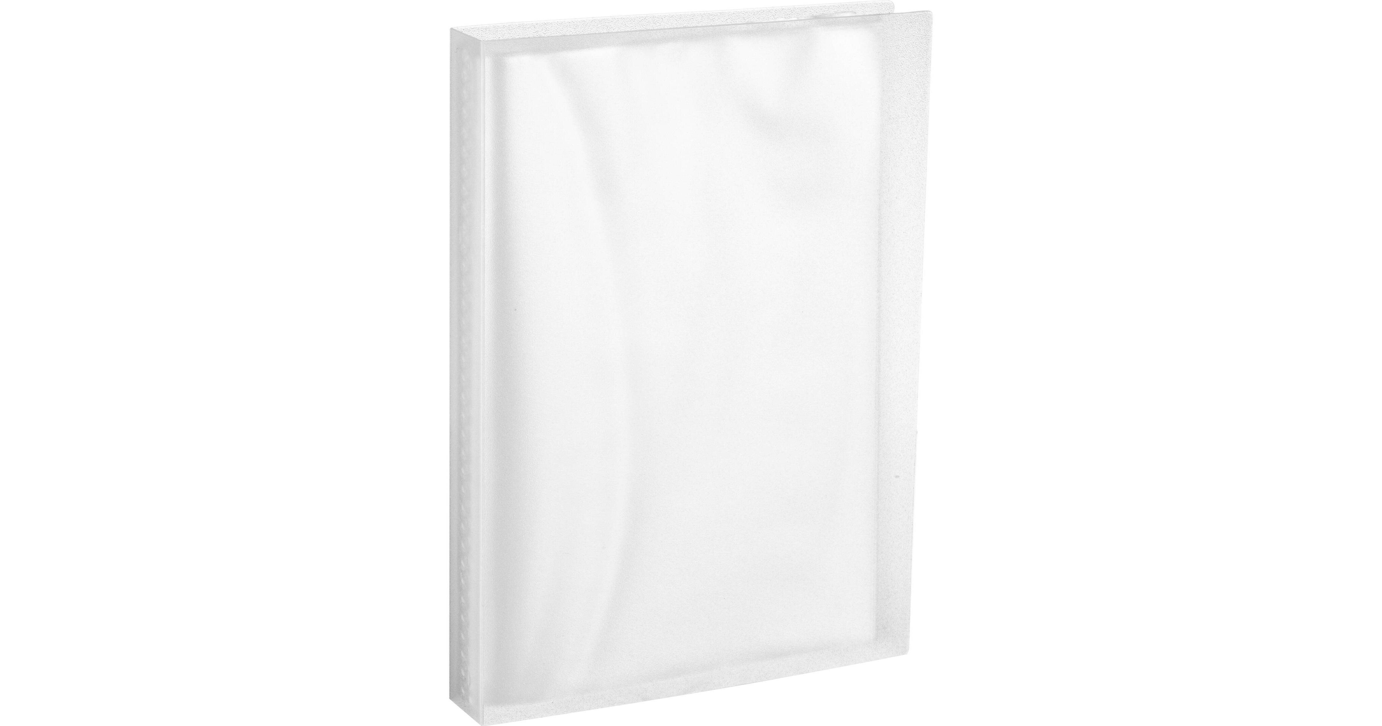 PATIKIL L Type Chemises 24 Paquet A5 Plastique Transparent Document Chemise Classeur Veste