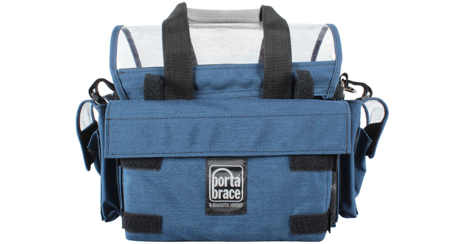 PortaBrace Audio Organizer Case (Signature Blue) AO-1X B&H Photo