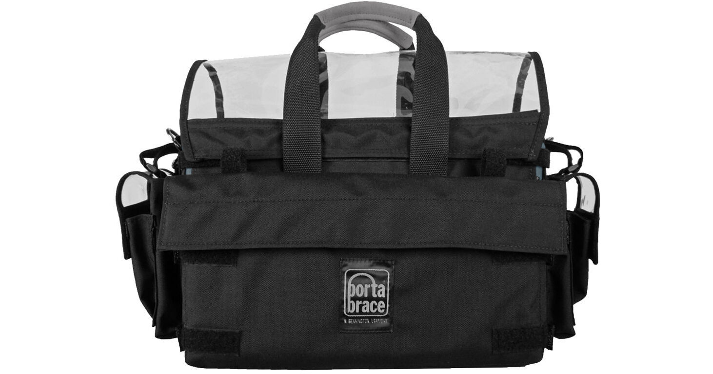 PortaBrace AO-2XB Audio Organizer Case (Black) AO-2XB B&H Photo