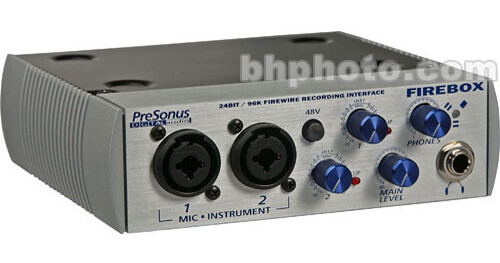 PreSonus FireBox 6X8 Firewire 録音インターフェース PreSonus FireBox - 6 x 8 FireWire Recording System FIREBOX B&H