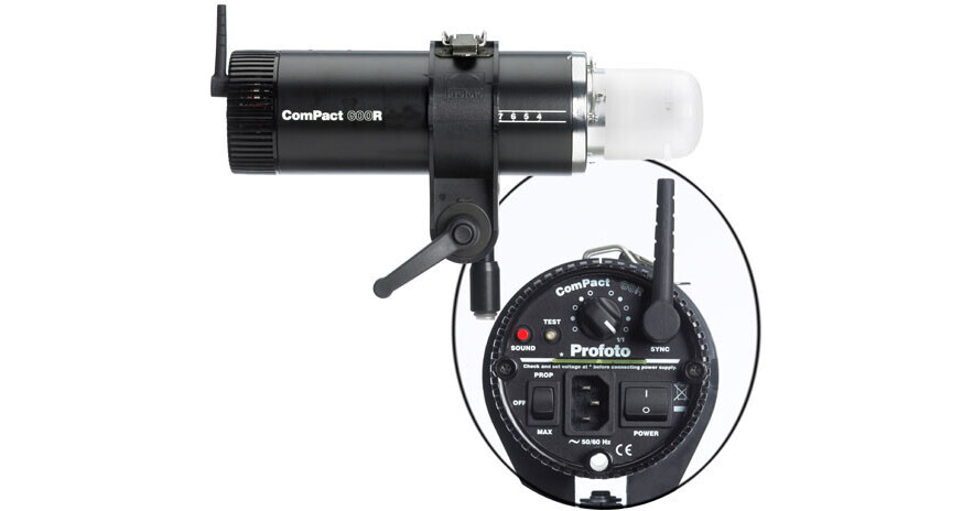 Profoto ComPact-R 600 Monolight (90-260VAC) 900942 B&H Photo