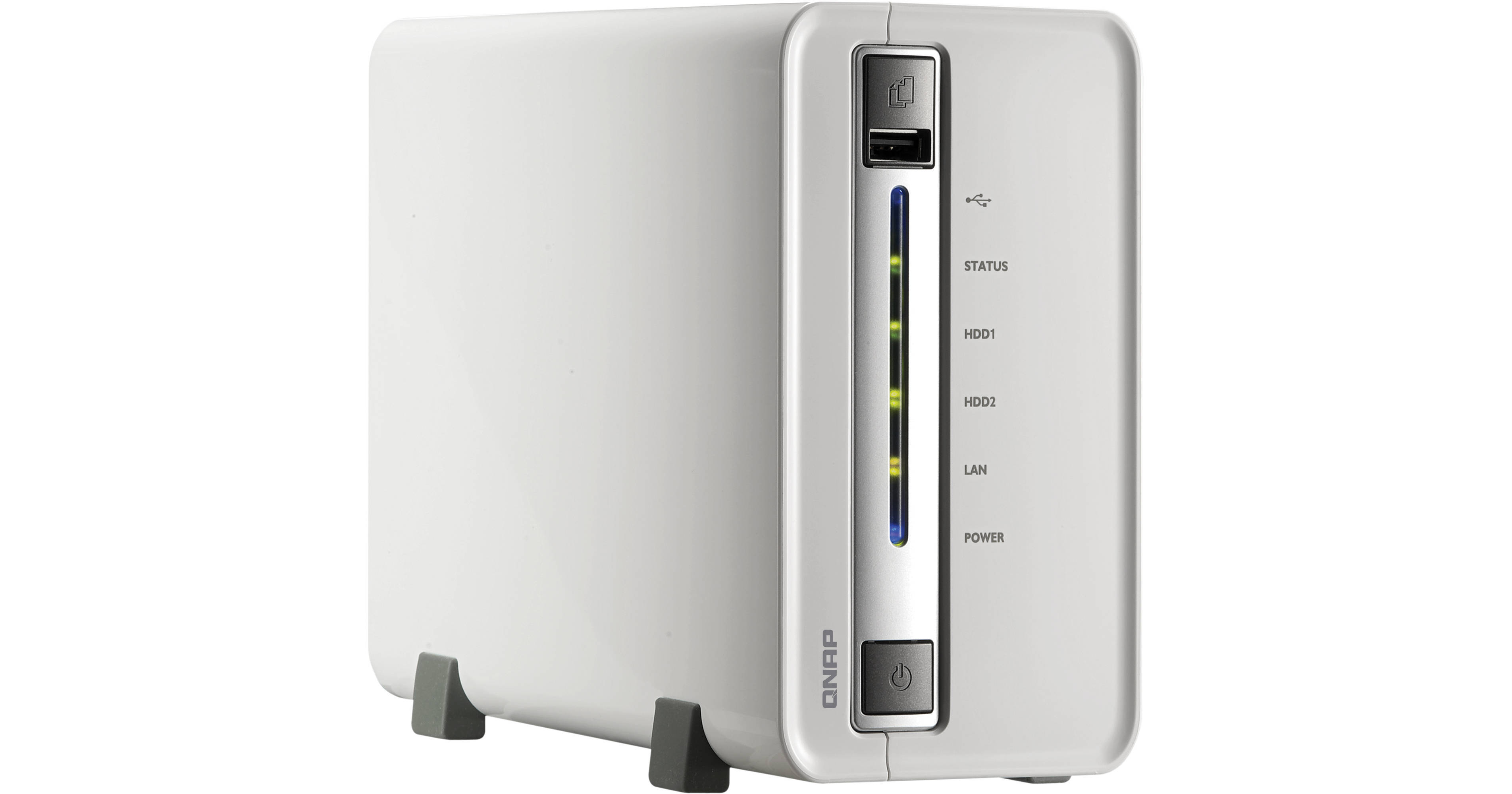 QNAP TS-212 2-BAY Turbo NAS Hard Drive Enclosure B&H Photo Video