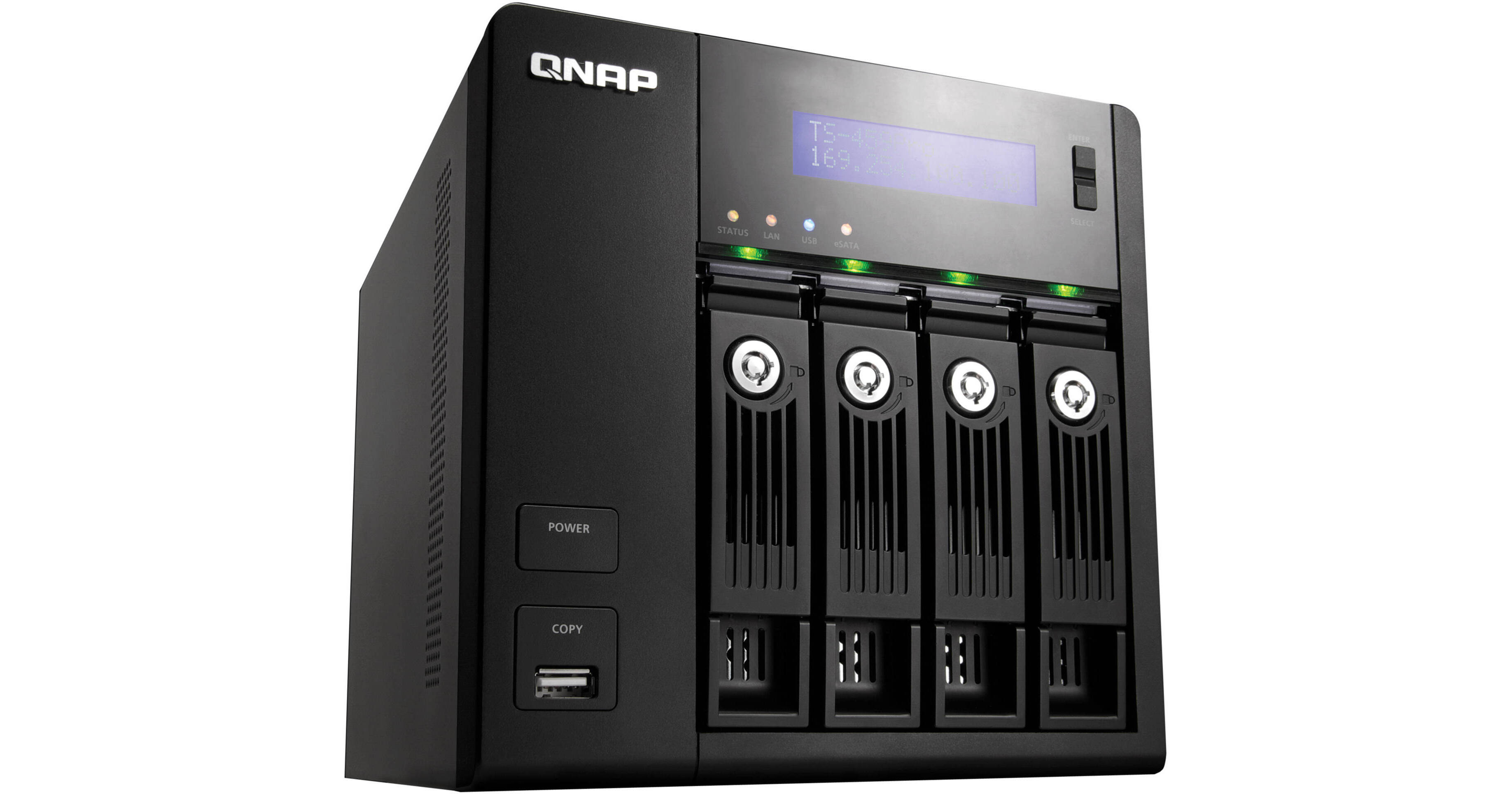 QNAP TS-459 Pro Turbo NAS TS-459-PRO-US B&H Photo Video