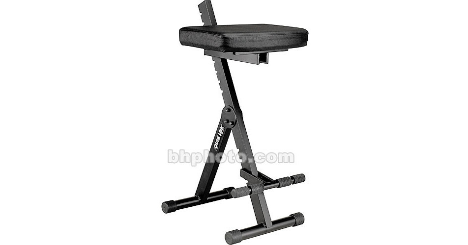 QuikLok D-739 Height Adjustable Musician Stool D-739 B&H Photo