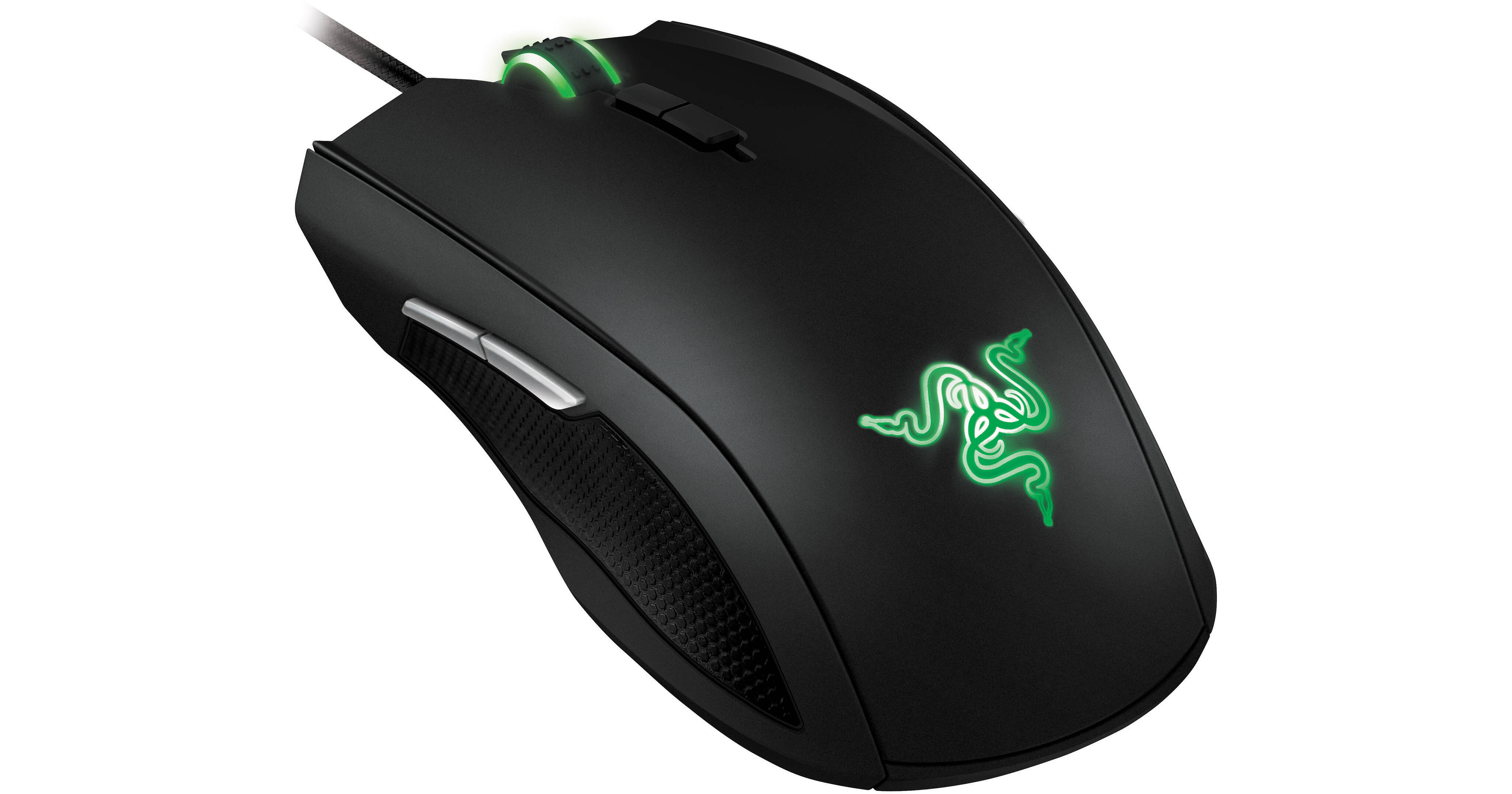 Gaming PC Ambidextrous Taipan Razer Amazon.com: 3500DPI Taipan Razer マウス・トラックボール Mouse White - マウス・トラックボール