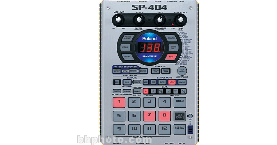Roland SP-404 - Groove Sampler SP-404 B&H Photo Video