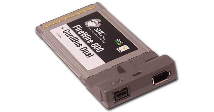SIIG 2-Port FireWire-800 and FireWire-400 PCMCIA NN-8CB212-S1