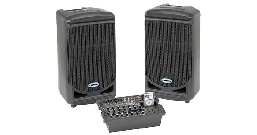 Samson Expedition XP308i Portable iPod PA System SAXP308I B&H