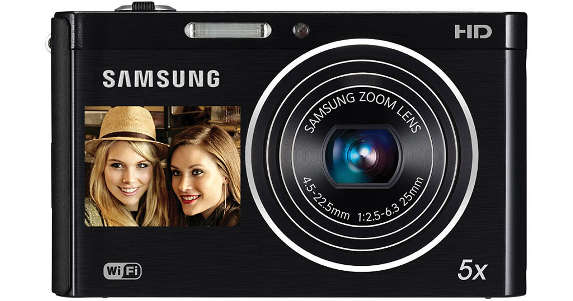 Samsung DV300F Digital DualView Camera (Black) EC-DV300FBPBUS
