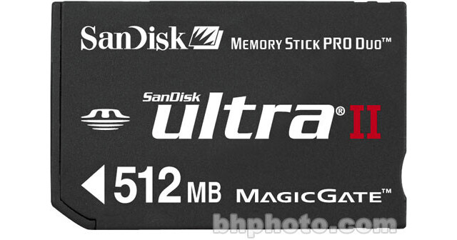 512MB SanDisk Ultra II CompactFlash Memory Card - CF Card For Cameras, Old Devices