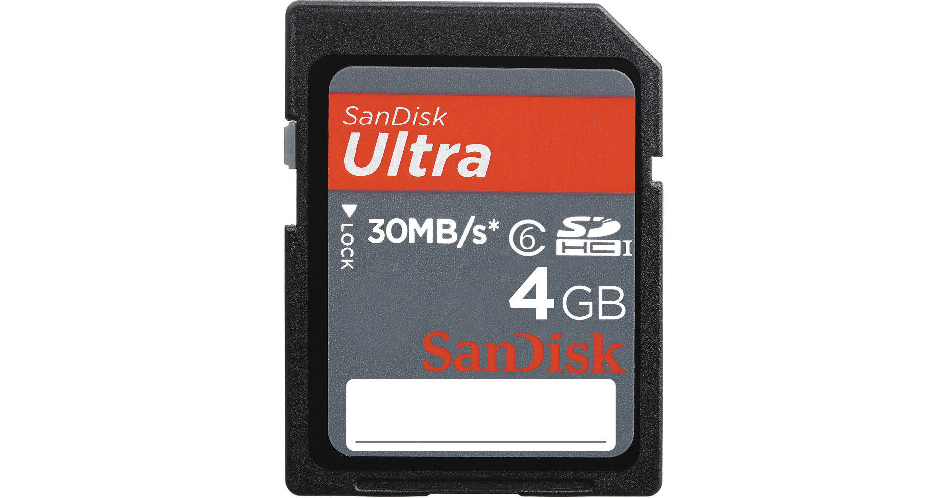 SanDisk 4GB SDHC Memory Card Ultra Class 6 SDSDH-004G-U46 B&H