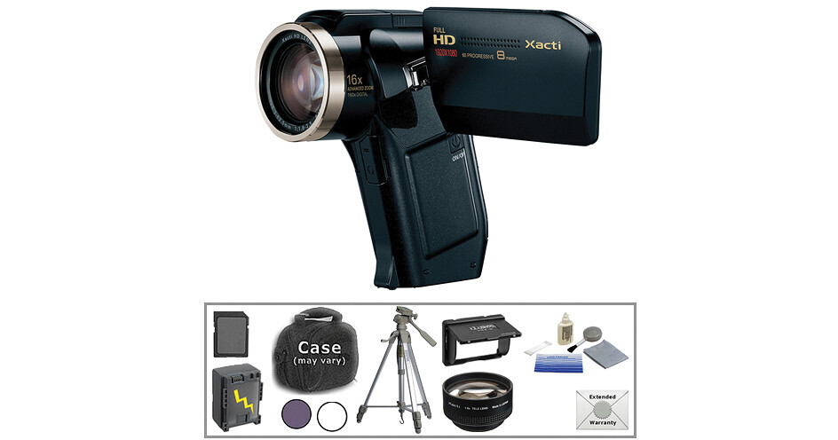 Sanyo VPC-HD2000 Dual Camera Xacti Camcorder with Advanced