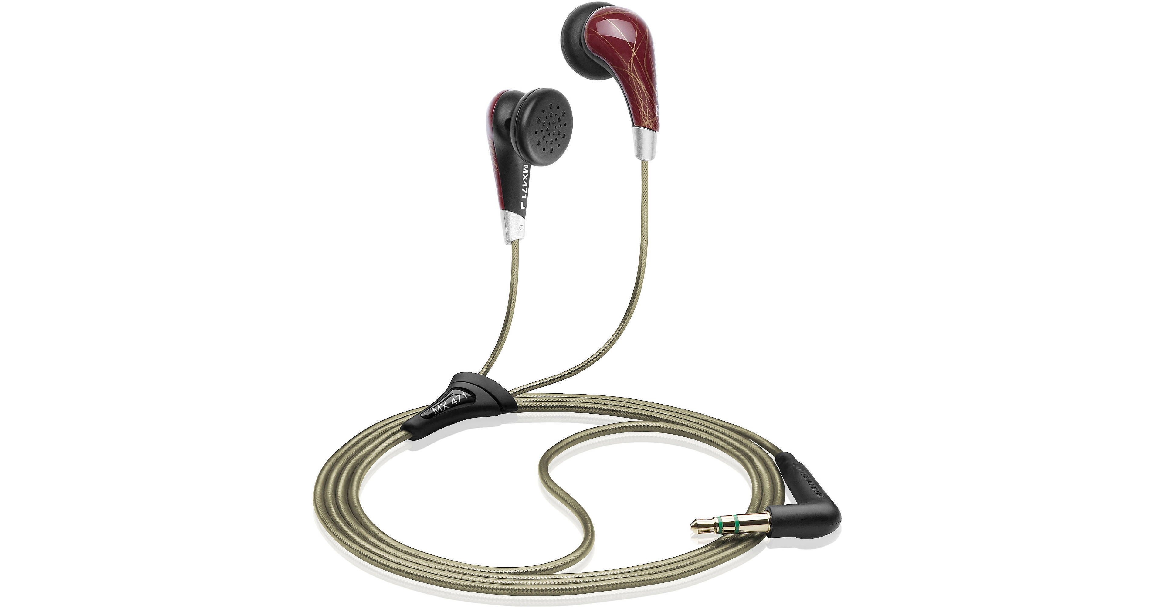 SENNHEISER MX 471 有線イヤホン Sennheiser MX 471 LiveBass Stereo Earbuds MX471 B&H Photo Video