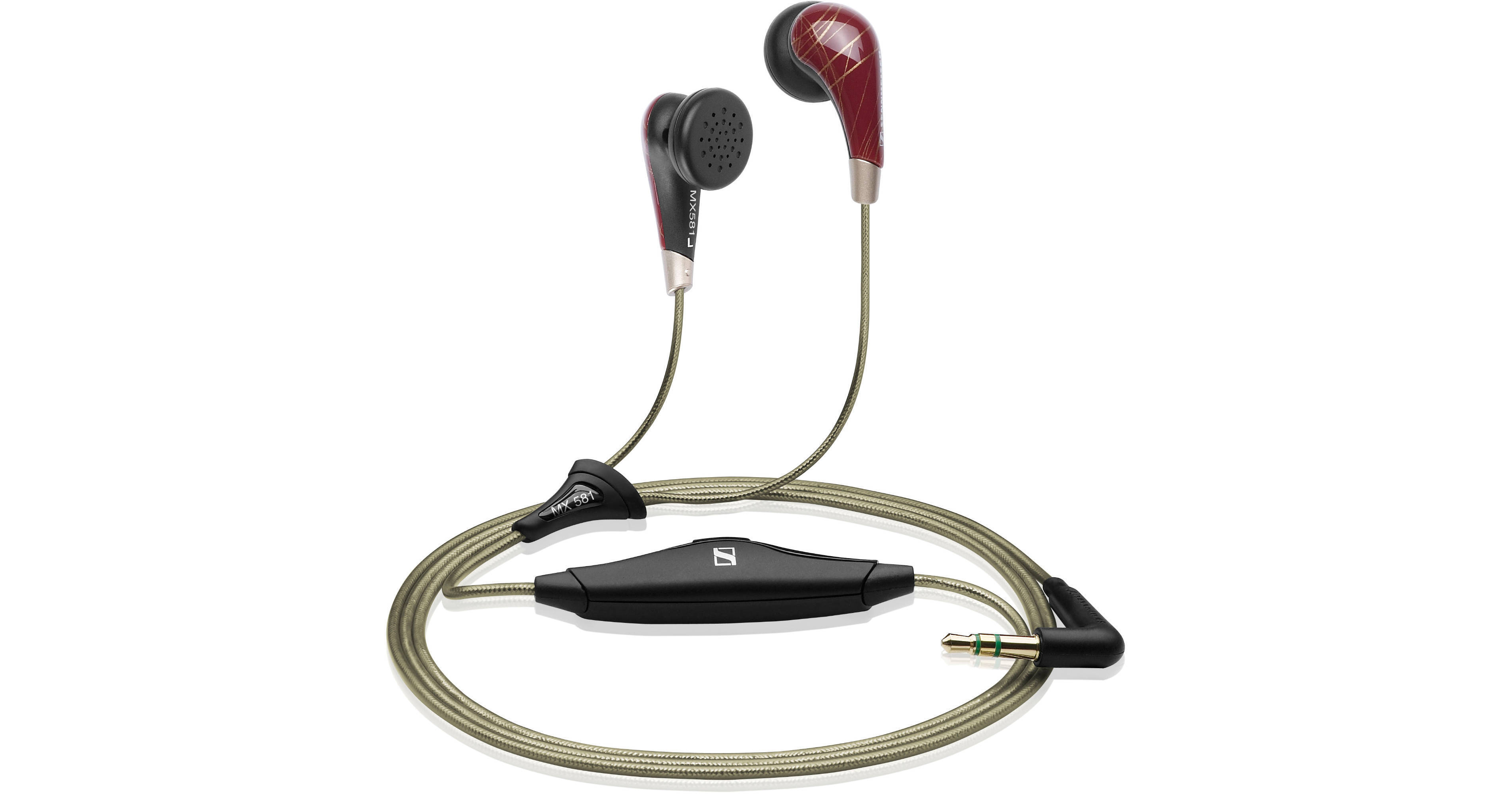 Sennheiser MX 581 Stereo Earbuds MX581 B&H Photo Video