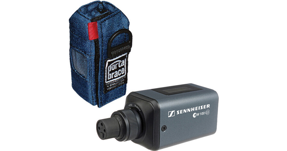 Sennheiser SKP 100 G3 Plug-on Transmitter and Porta Brace