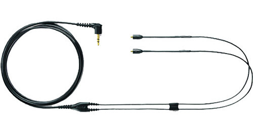 Shure EAC64BK Earphone Cable with Gold-Plated MMCX EAC64BK B&H