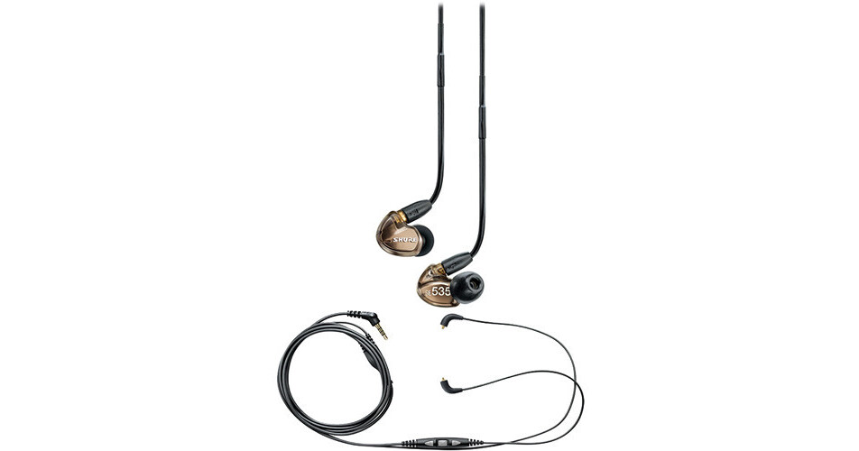 Shure Shure SE535 Sound-Isolating In-Ear Earphones and In-Line