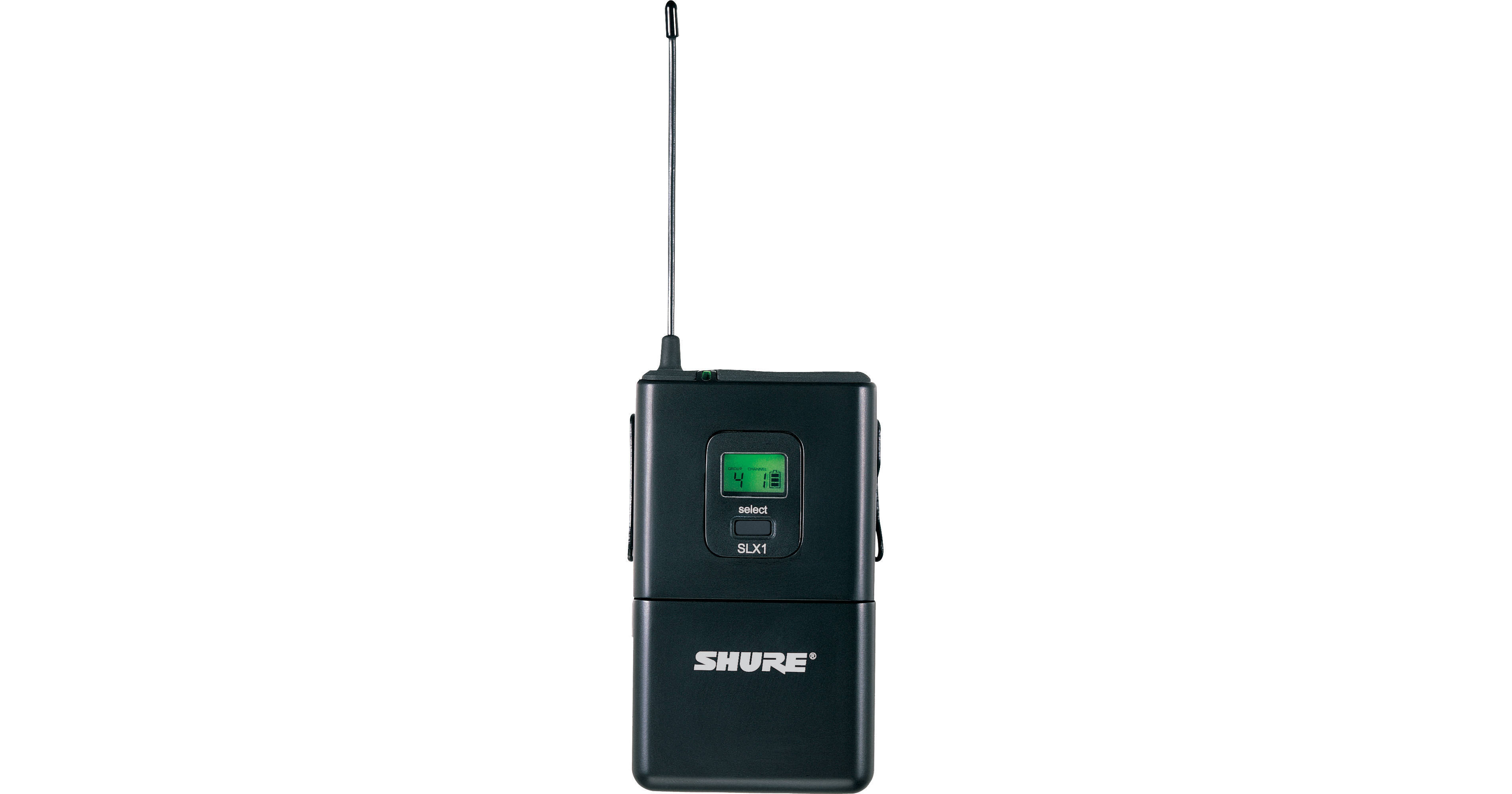 Shure SLX-1 Body Pack Transmitter SLX1=-L4 B&H Photo Video
