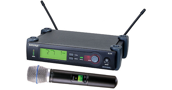 Shure Shure SLX24/BETA87A Wireless Handheld SLX24/BETA87A-G5 B&H