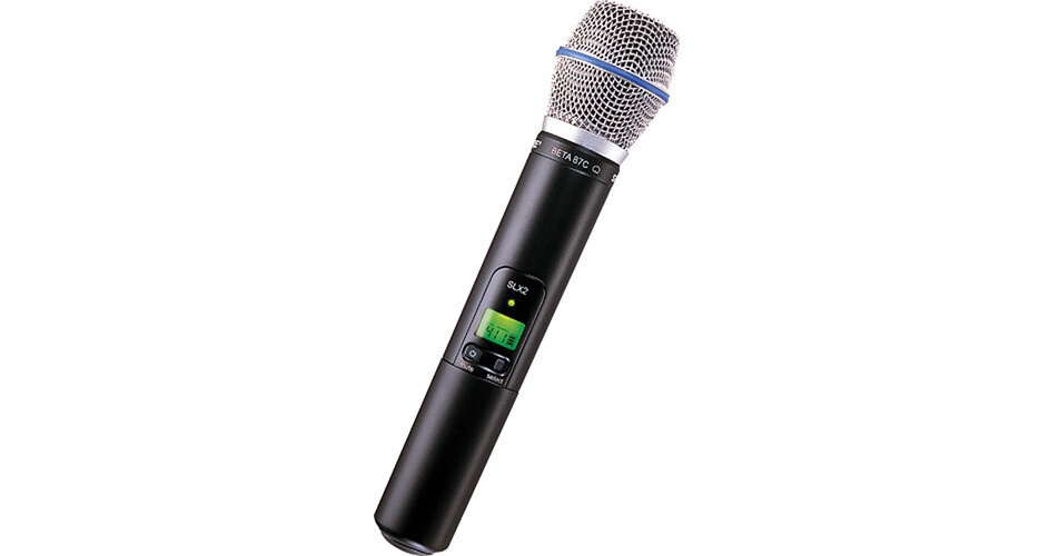 Shure SLX-2 Handheld Wireless UHF Transmitter SLX2/BETA87C-L4
